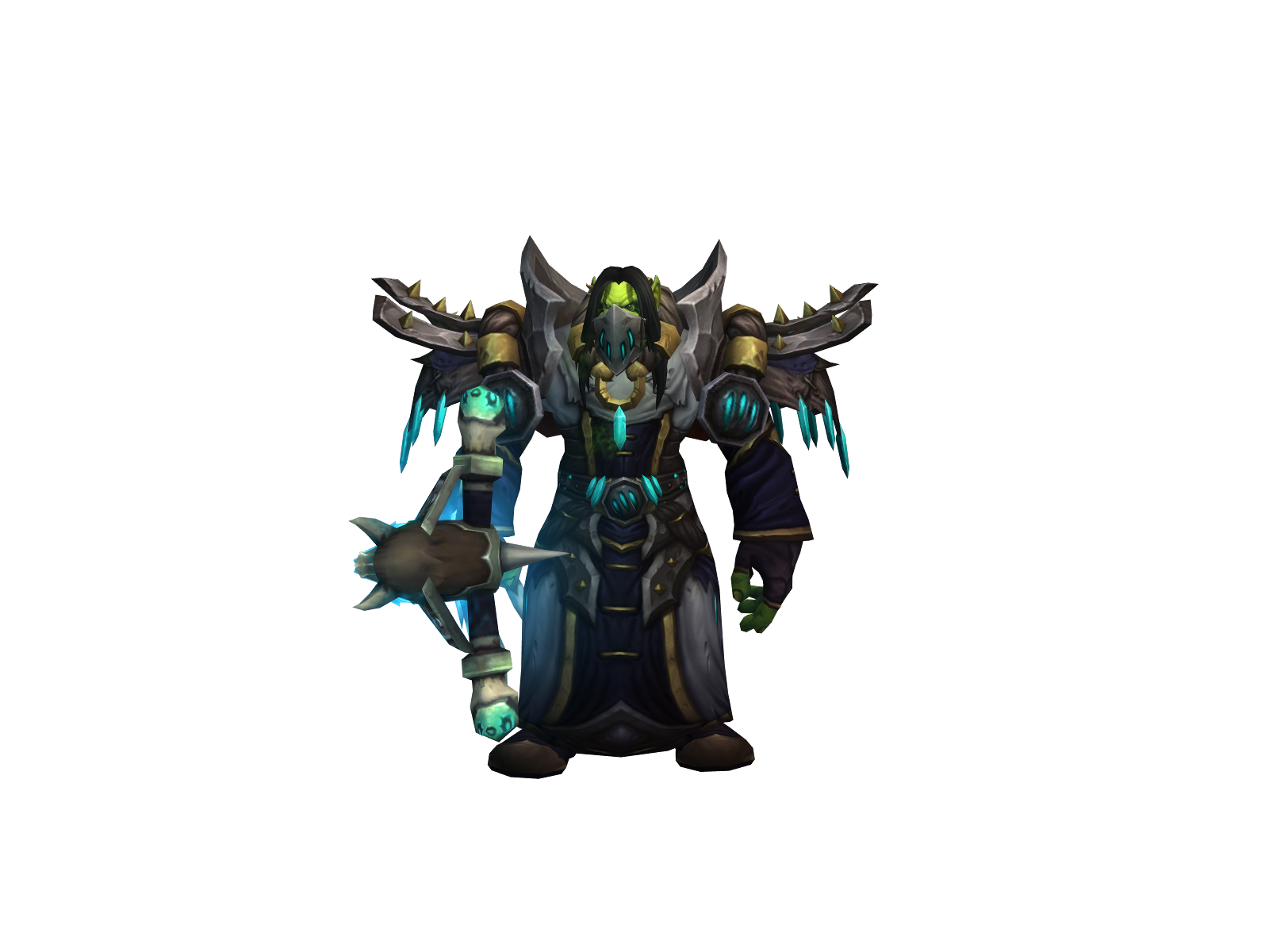 Yâmî 3D character render