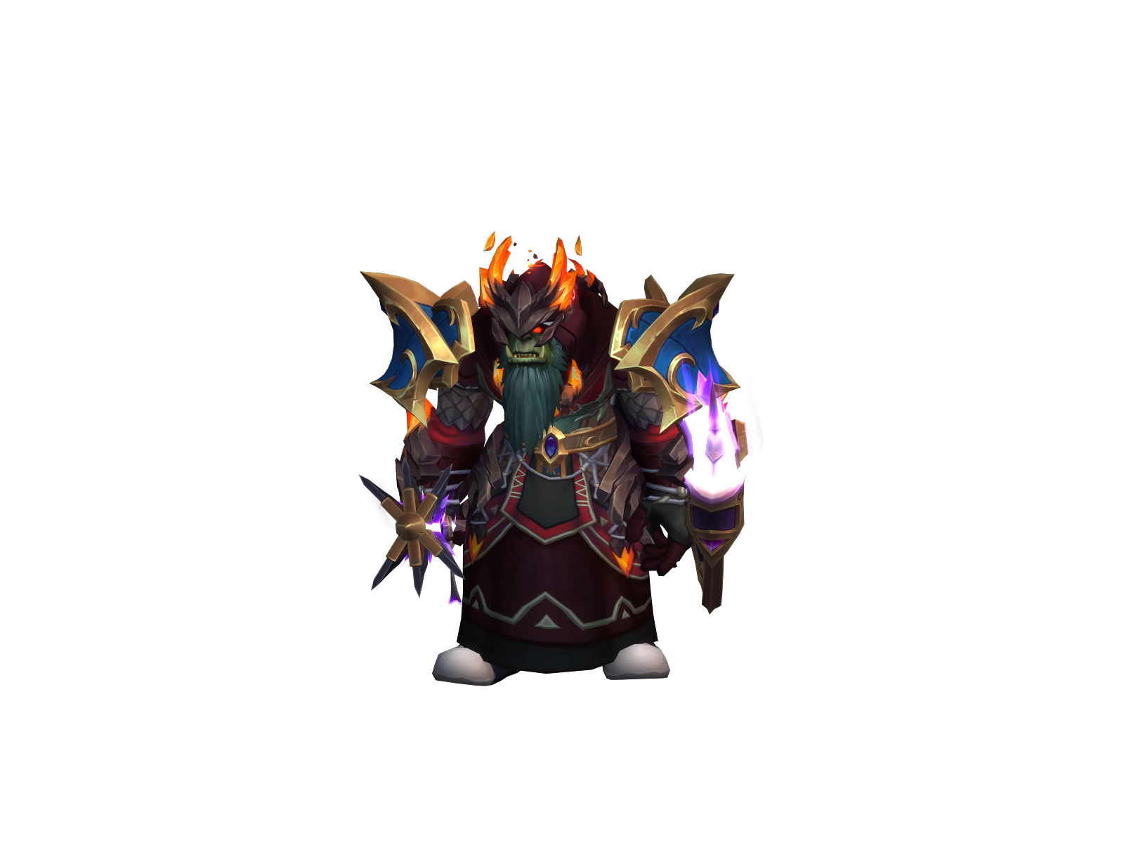 Stârling 3D character render