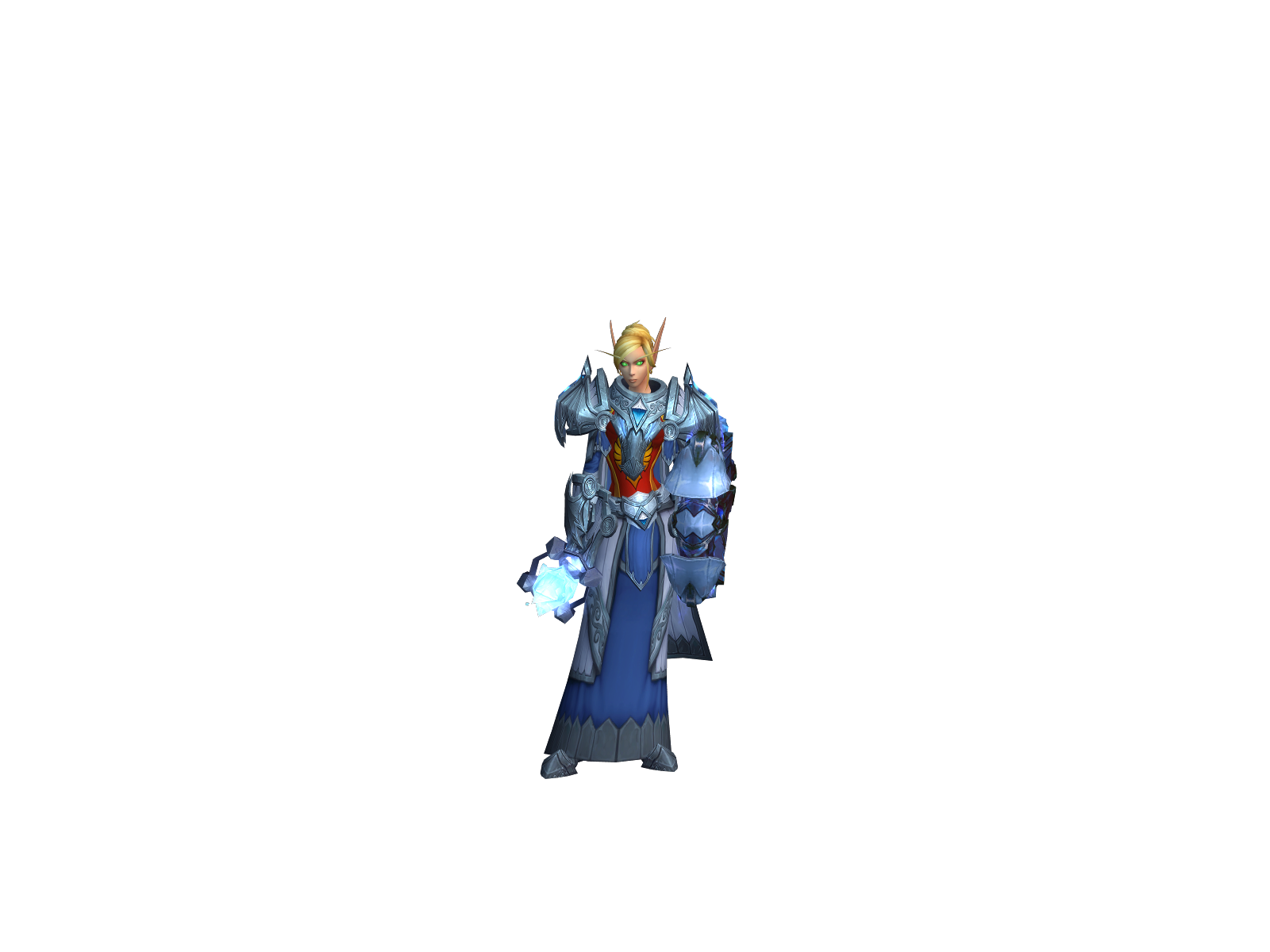 Maesin 3D character render