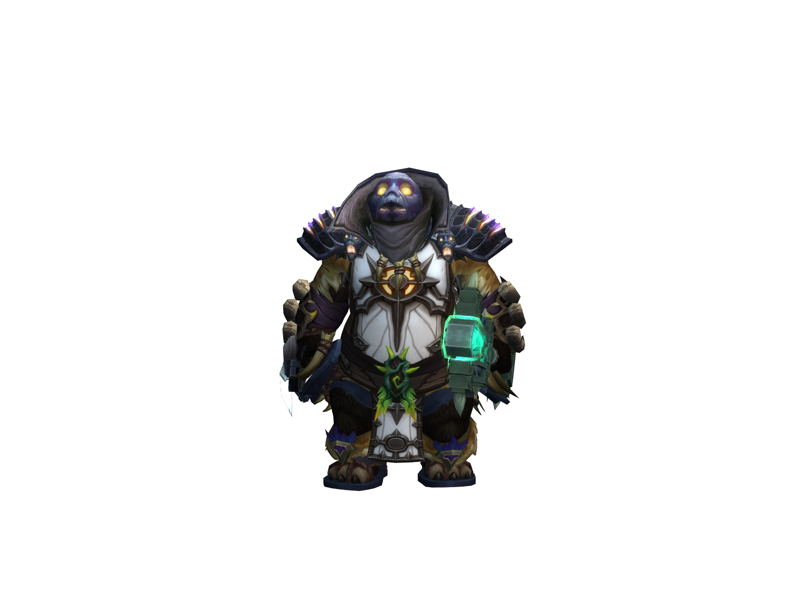 Bungaa 3D character render