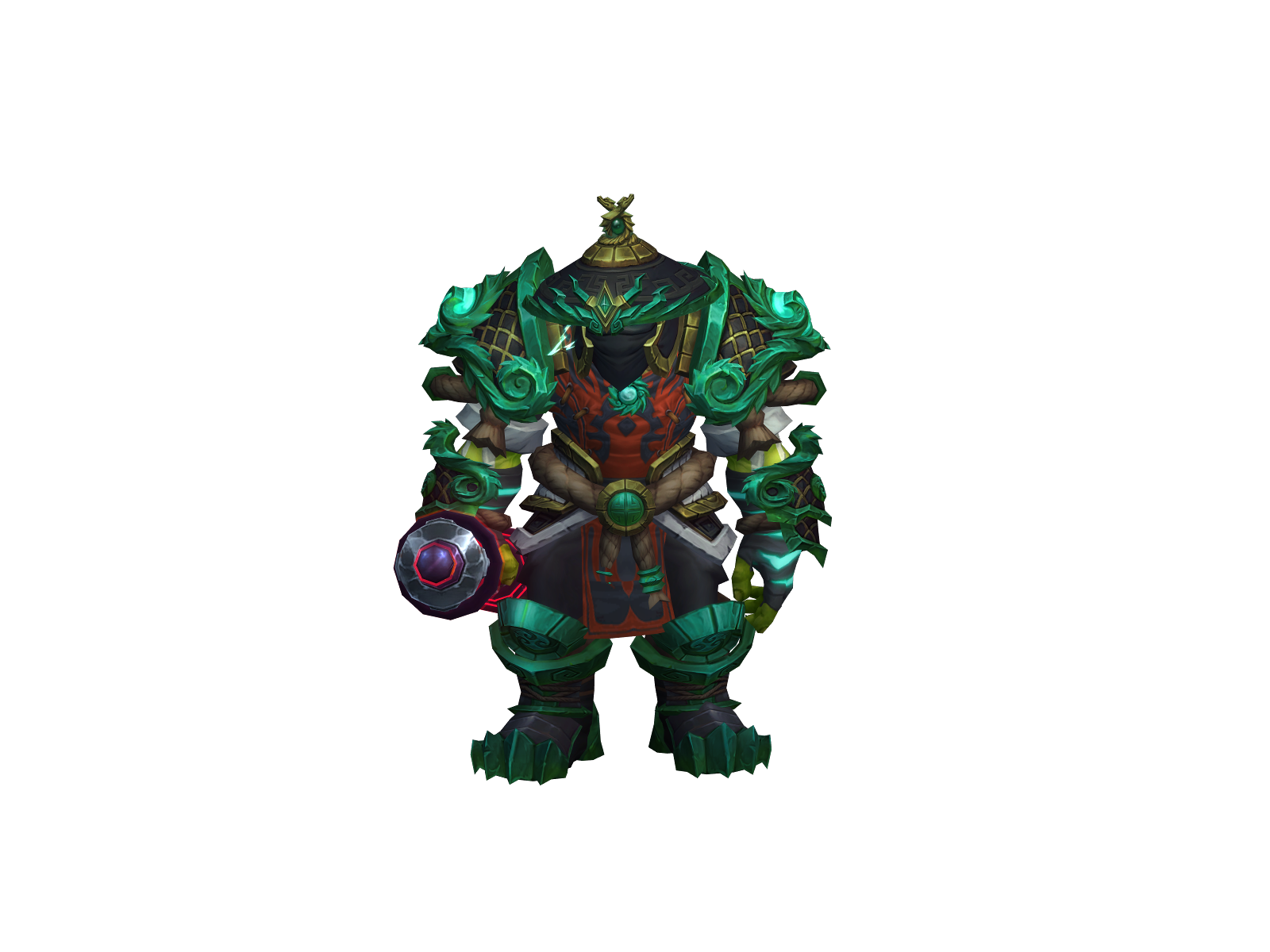 Chinshu 3D character render