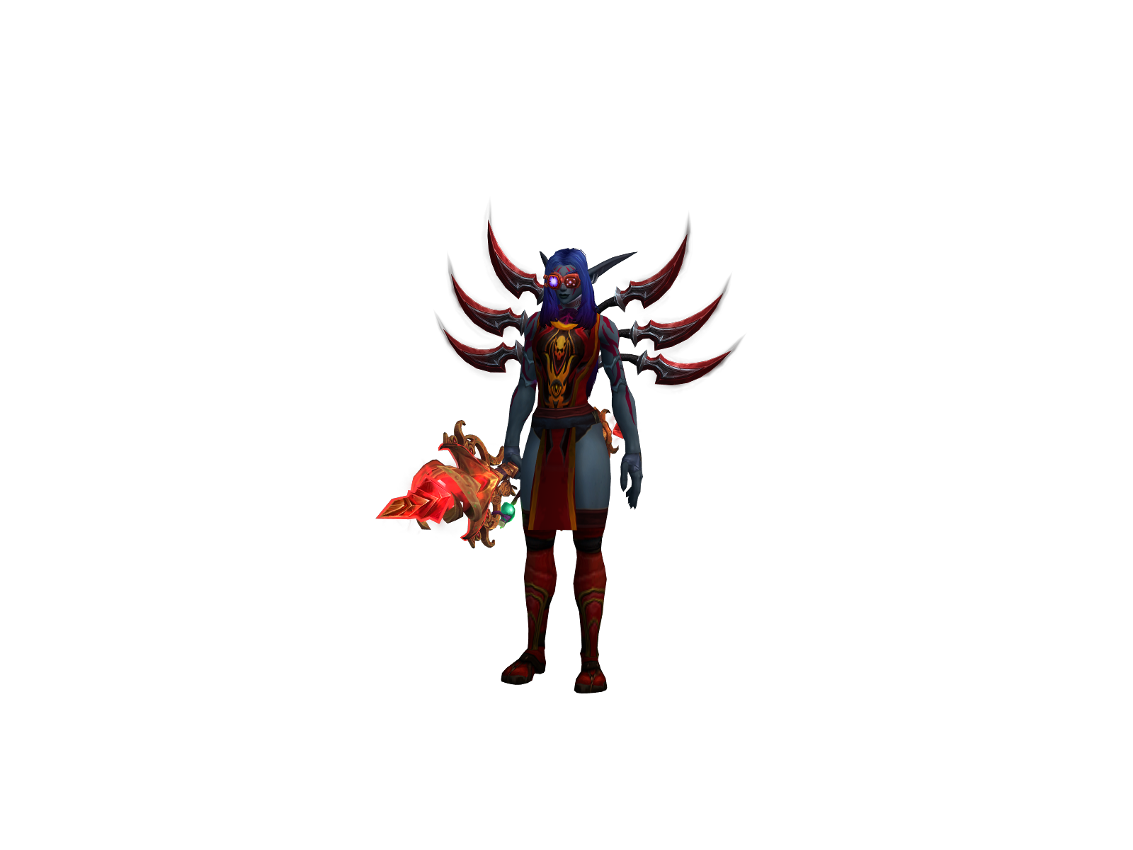 Fröstbîte 3D character render