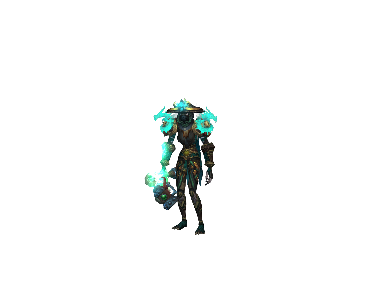 Cucuv 3D character render