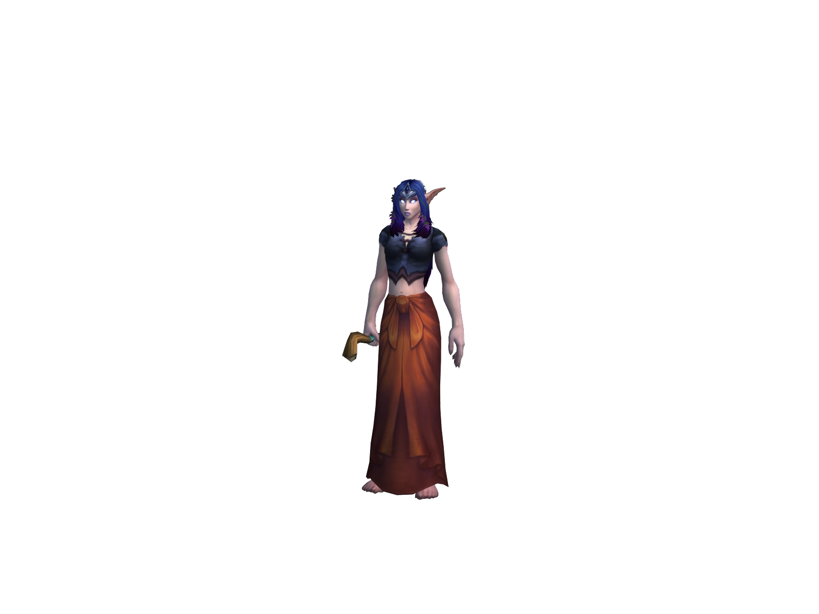 Sandruíd 3D character render