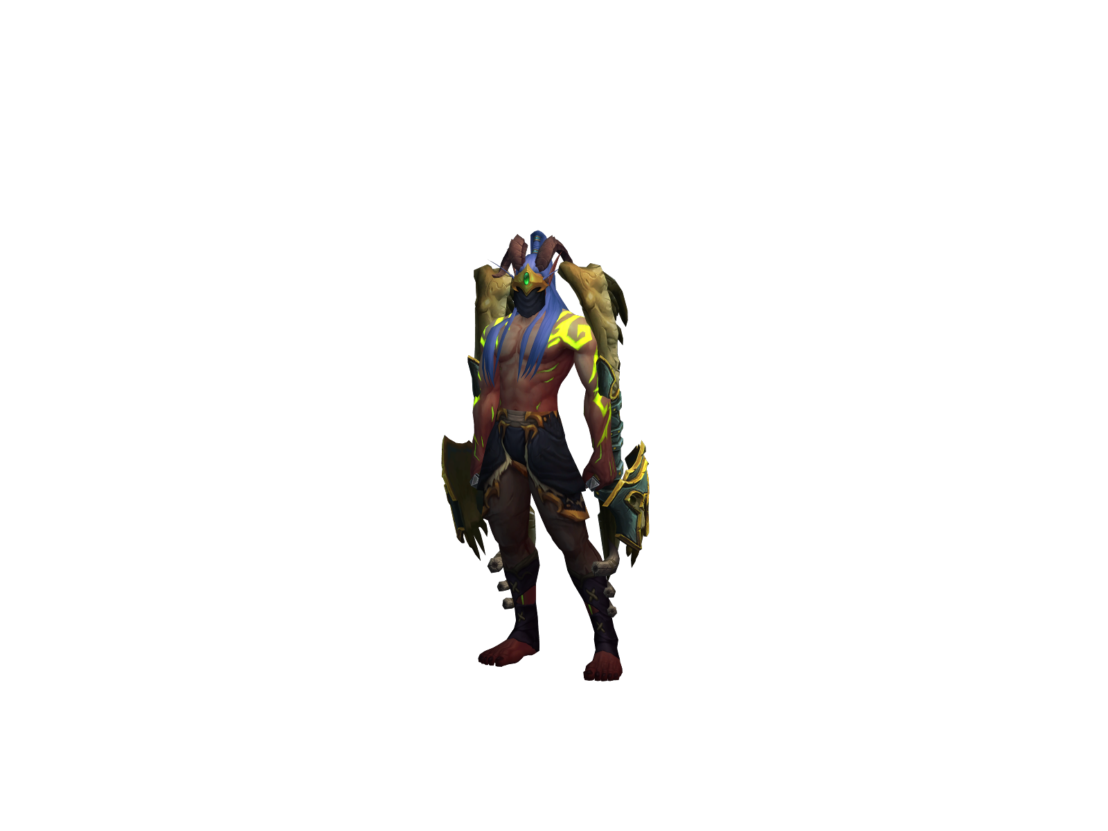 Saykotic 3D character render