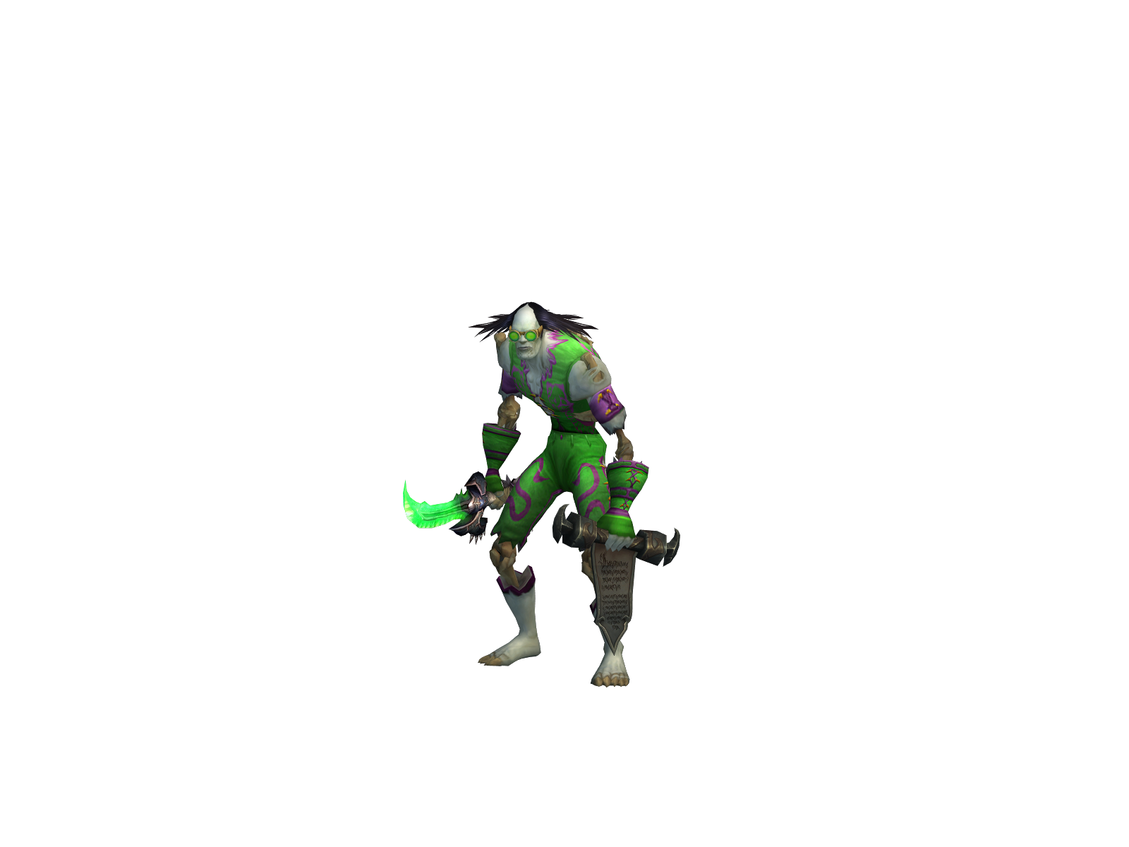 Hisingenlokk 3D character render