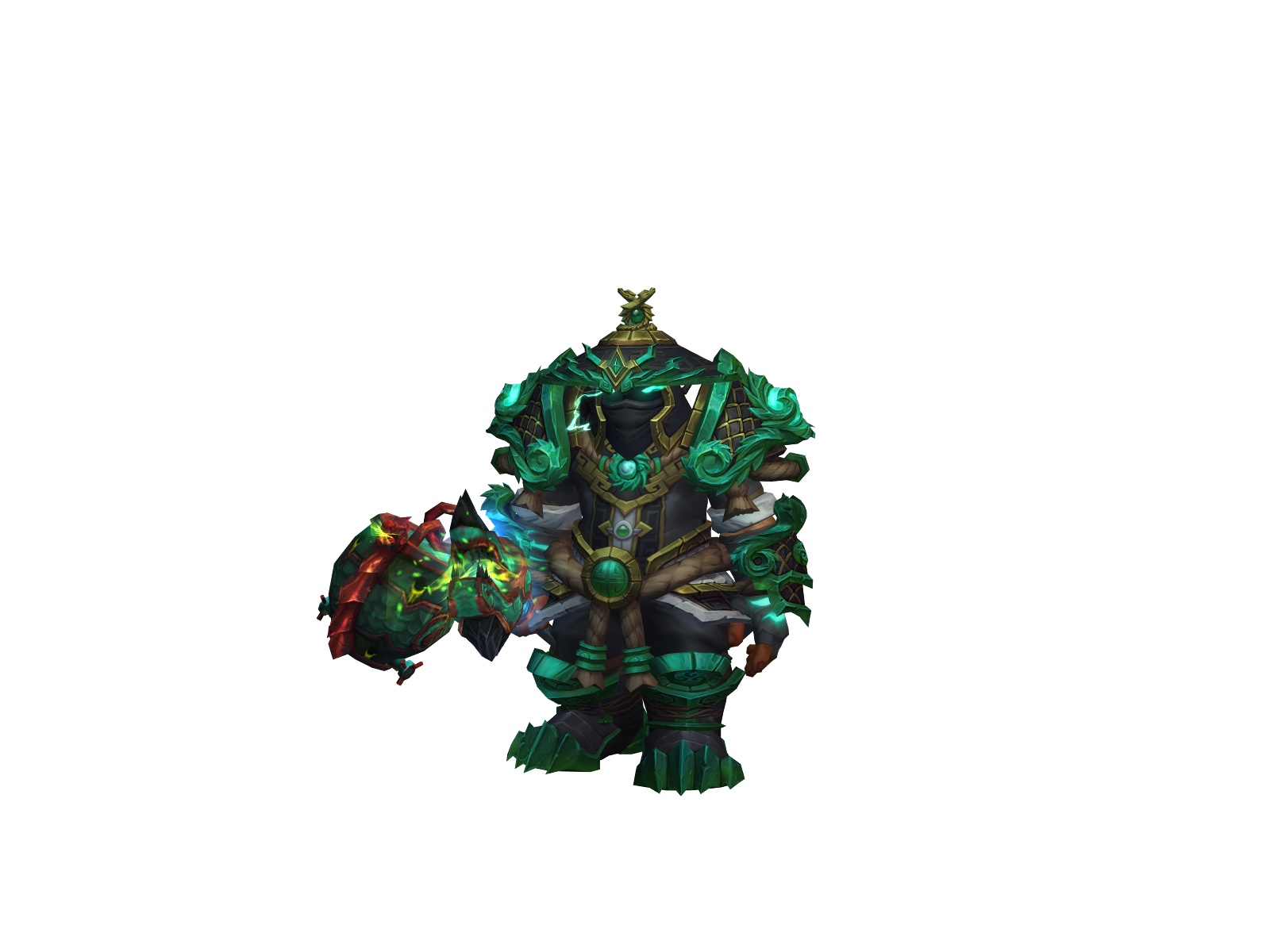 Tailong 3D character render