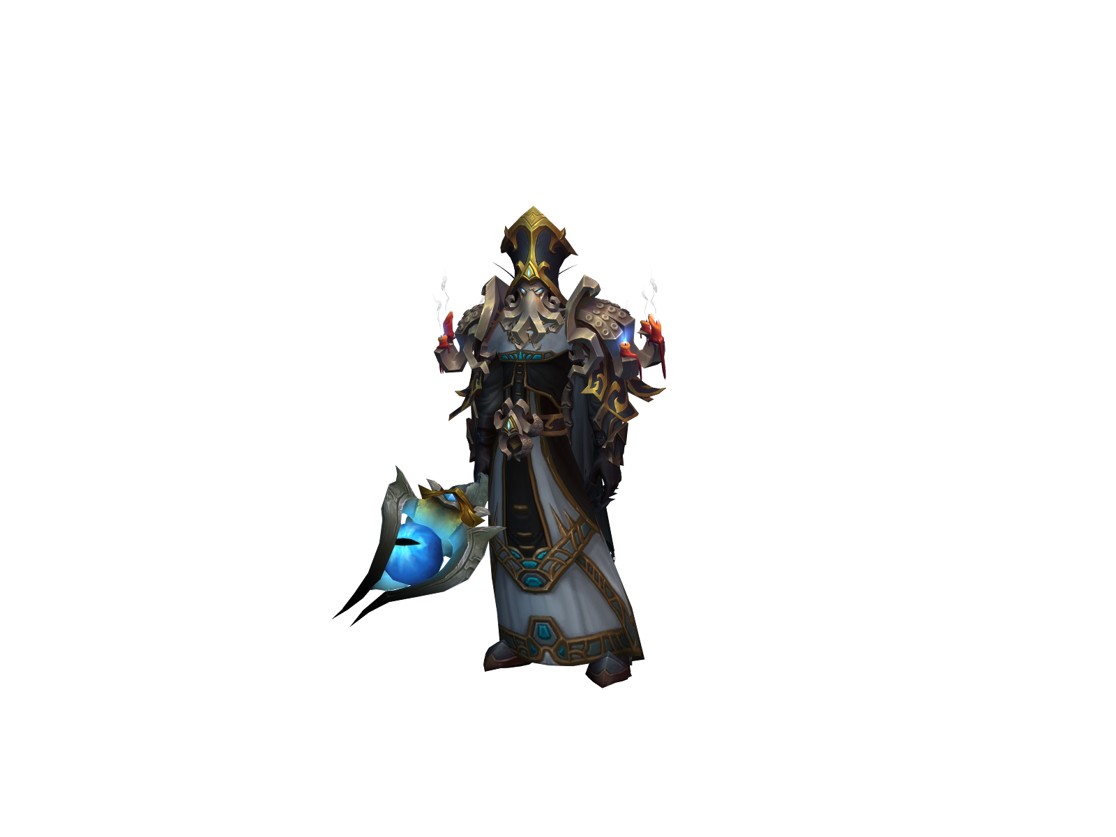 Pàndemonius 3D character render