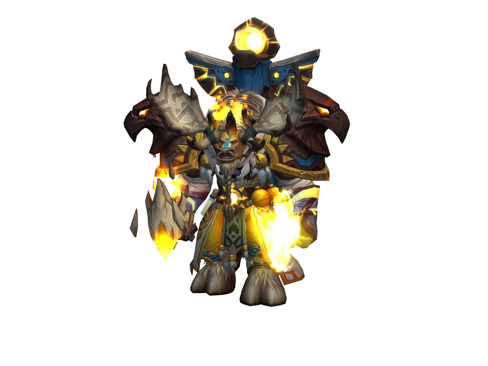 Grimshock 3D character render