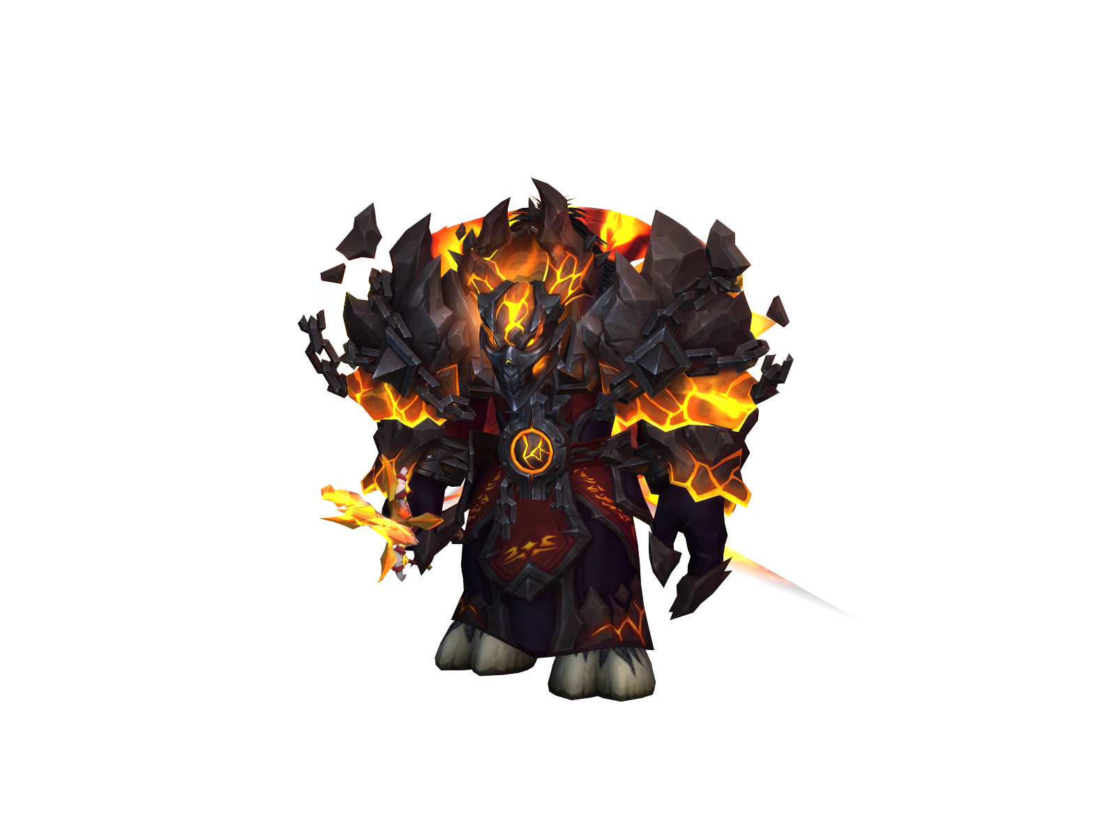 Puredestro 3D character render