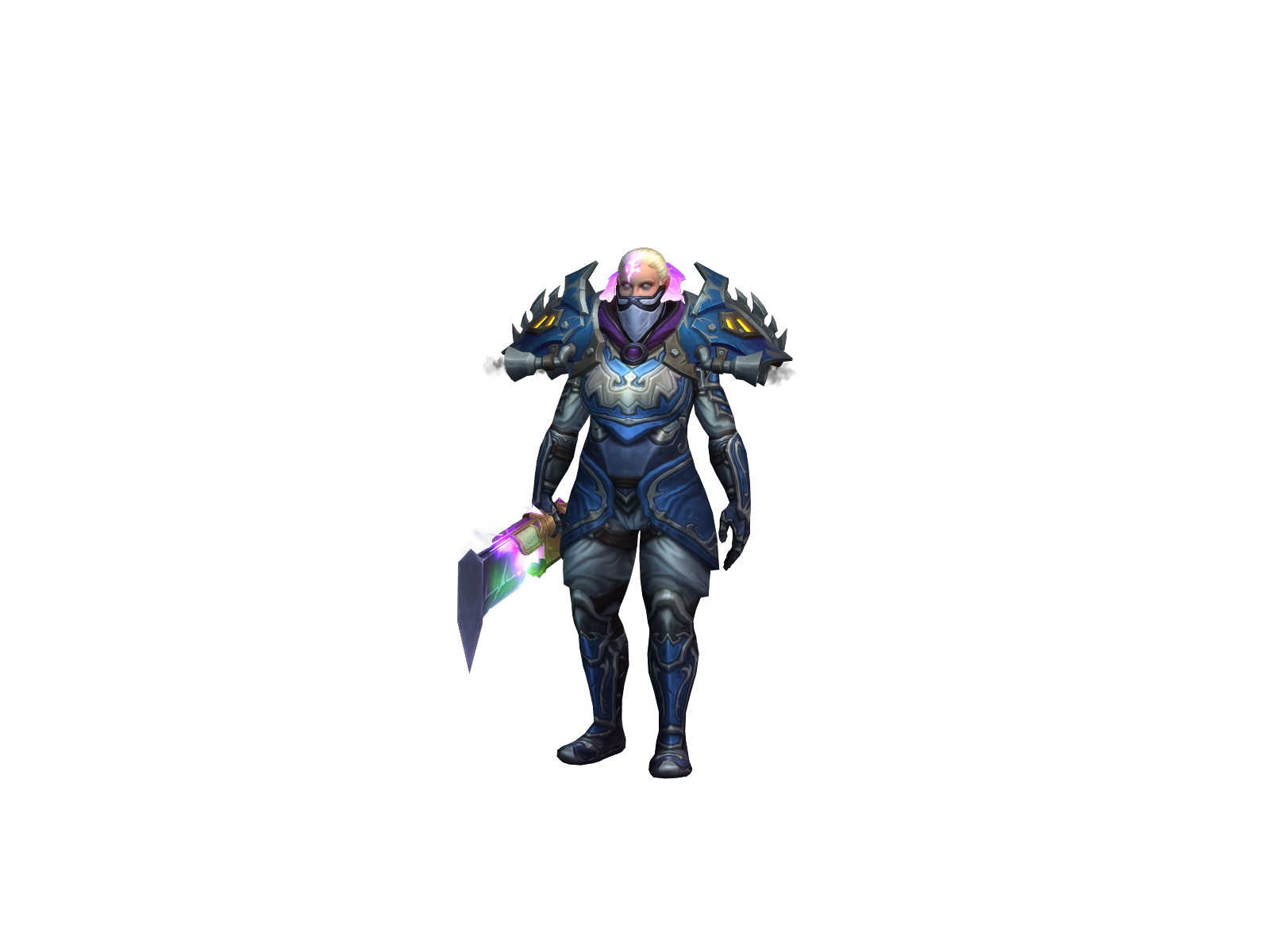 Wrcoula 3D character render