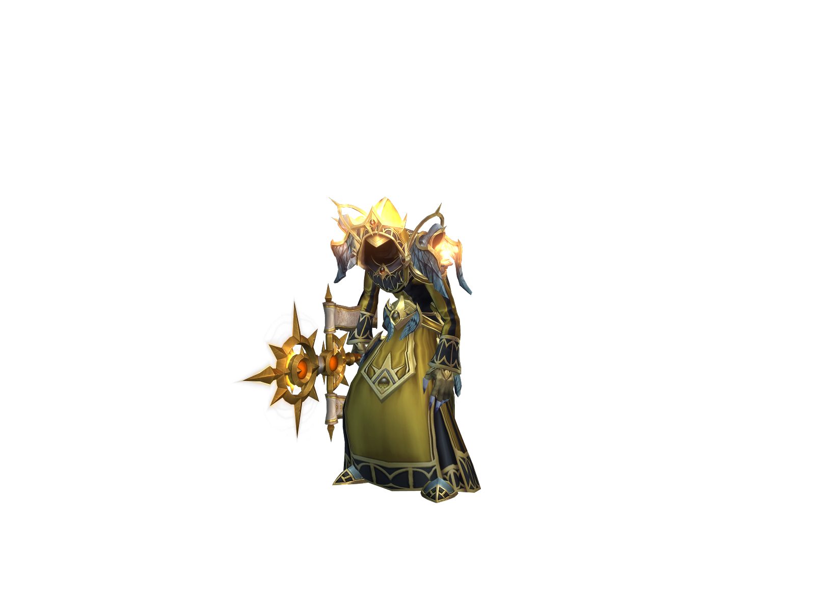 Healzblast 3D character render