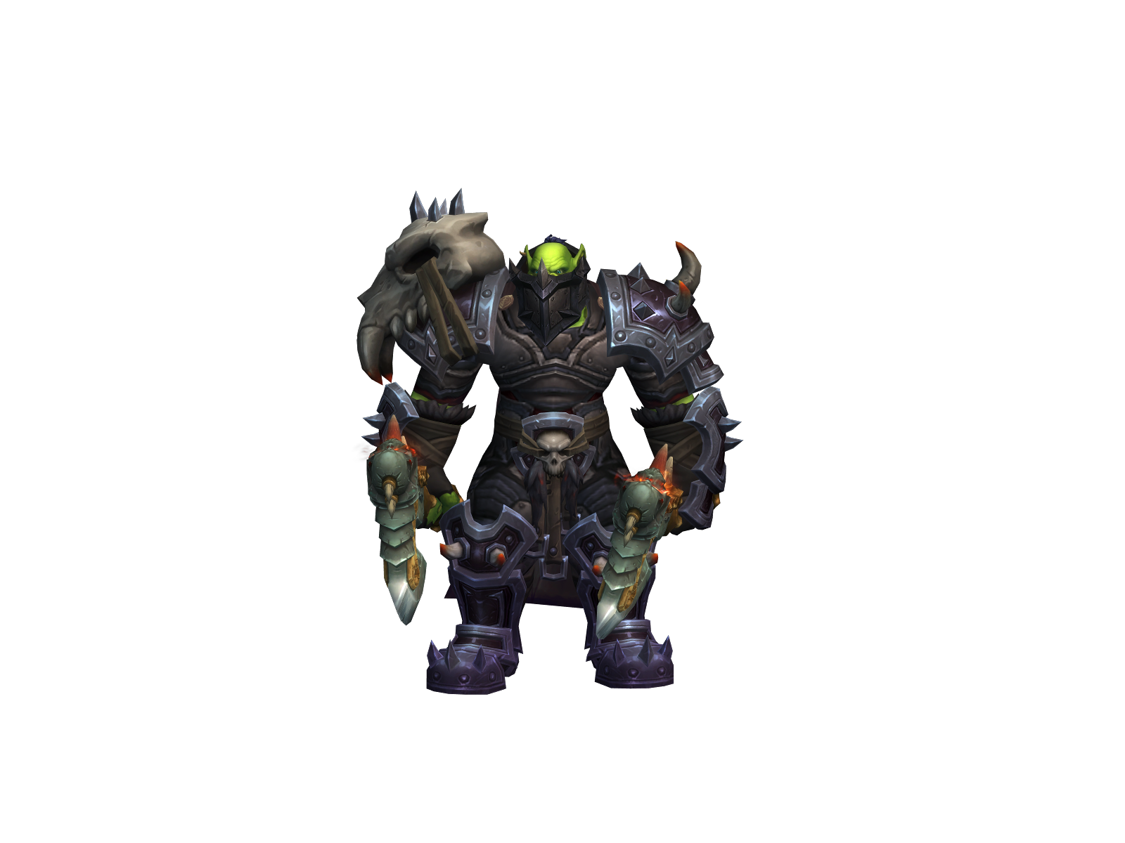 Keïron 3D character render