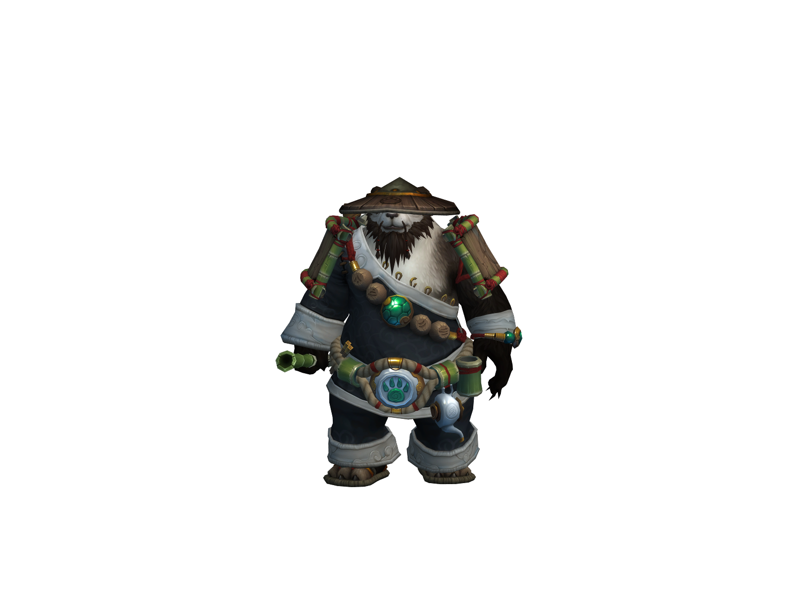 Miraclemonk 3D character render