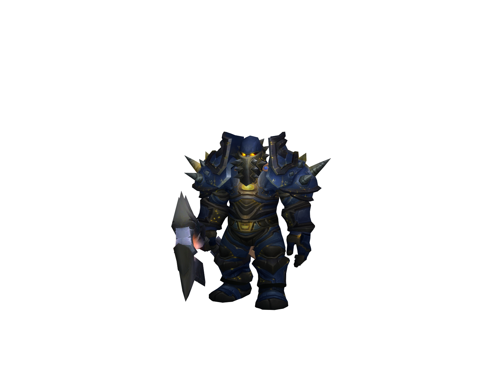 Toljénwar 3D character render