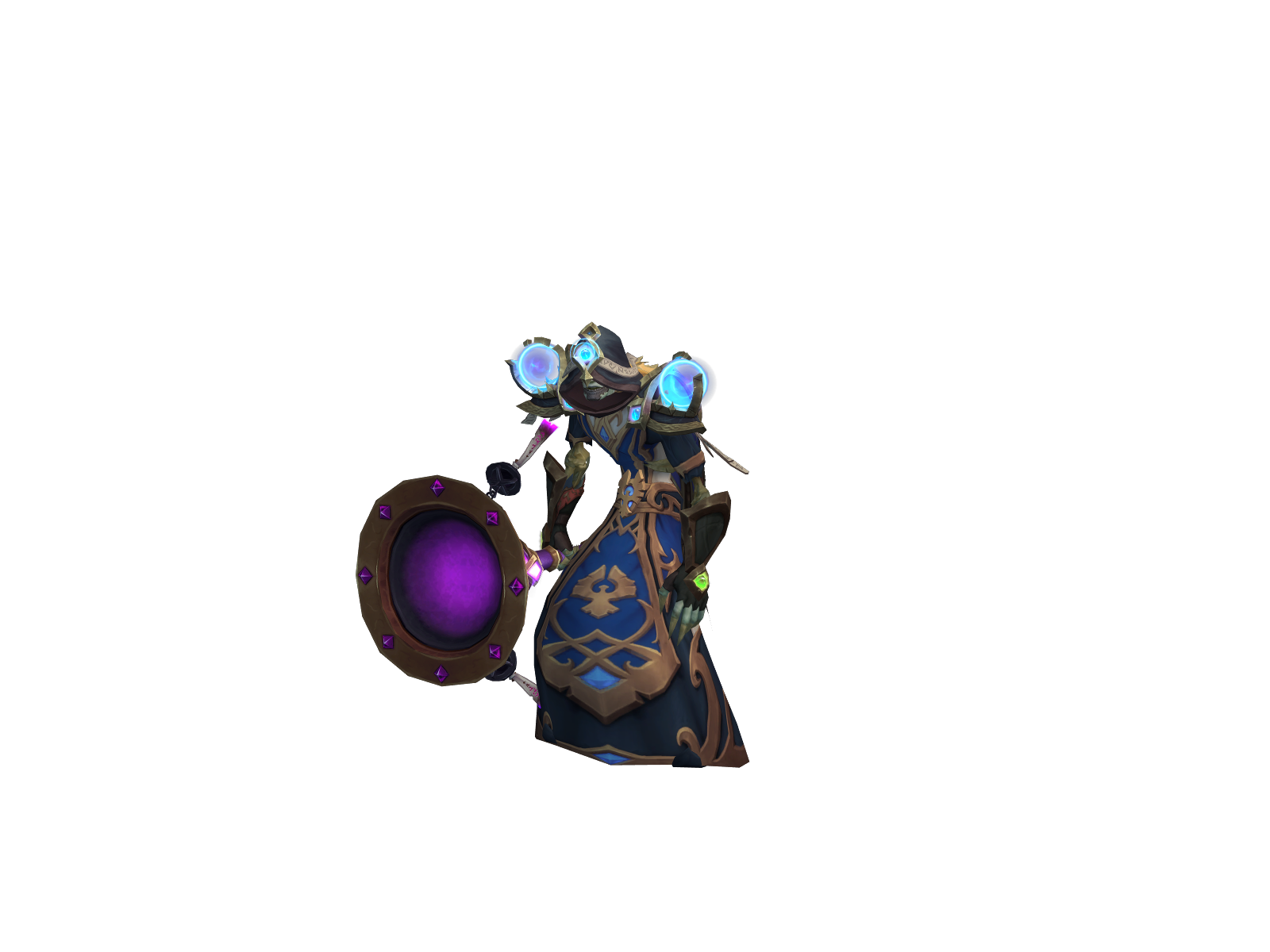 Voerk 3D character render