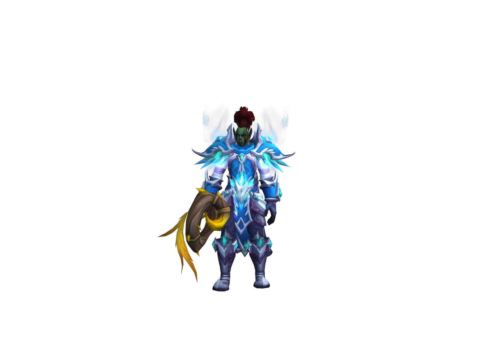 Theblackest 3D character render