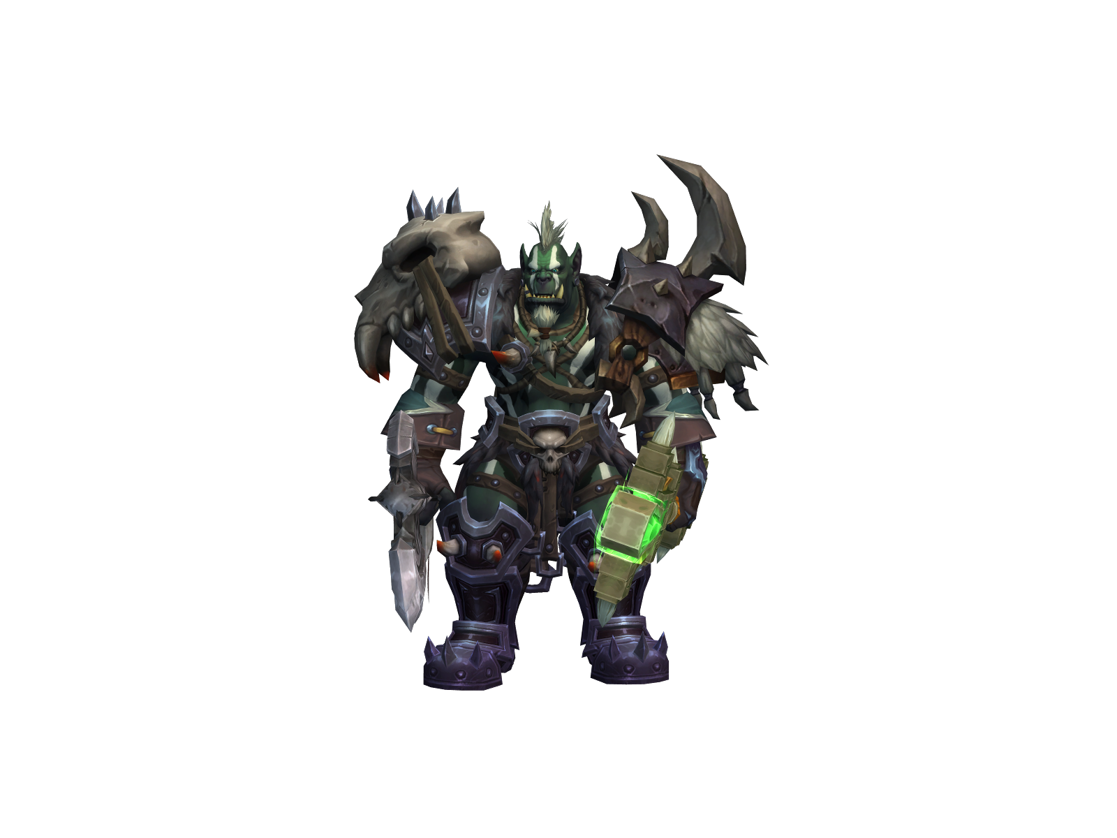 Chouseki 3D character render