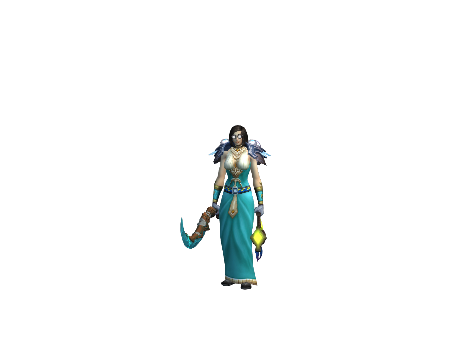 Fooflock 3D character render