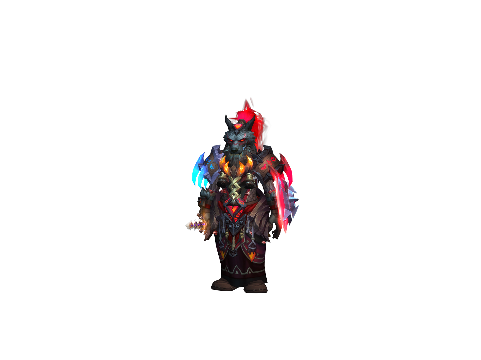 Yzma 3D character render