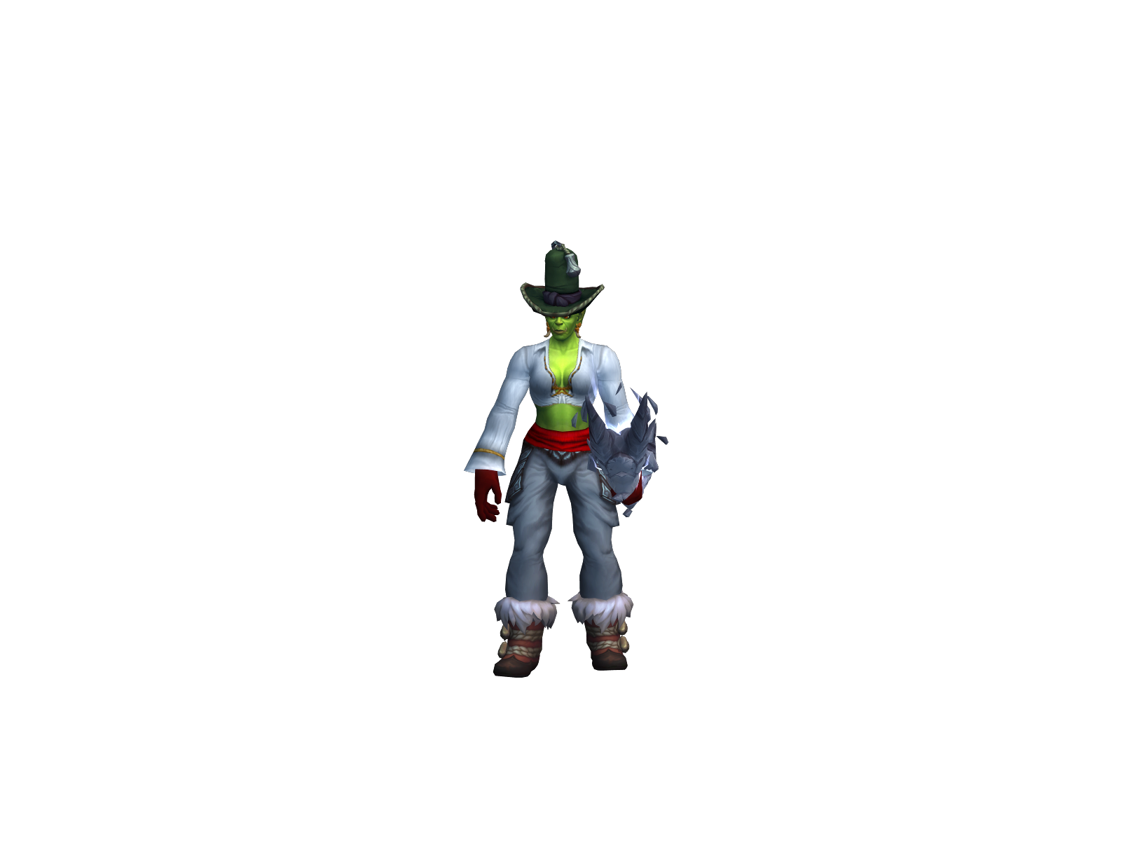 Tutzor 3D character render