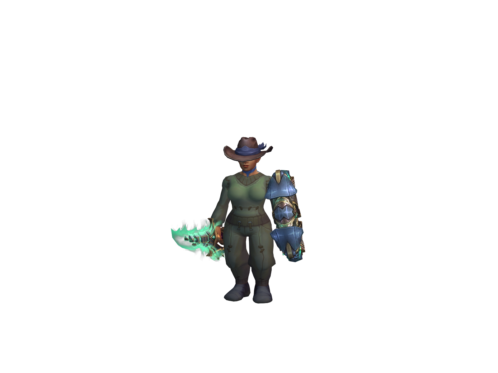 Jinxedp 3D character render