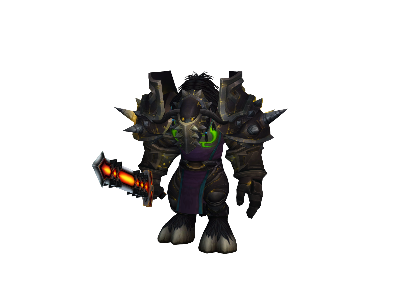 Hiveeru 3D character render
