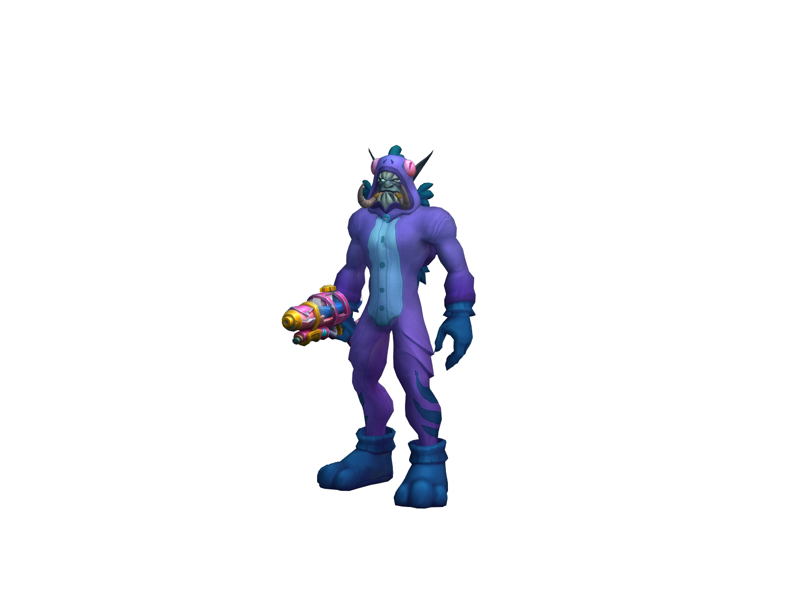 Øllérus 3D character render