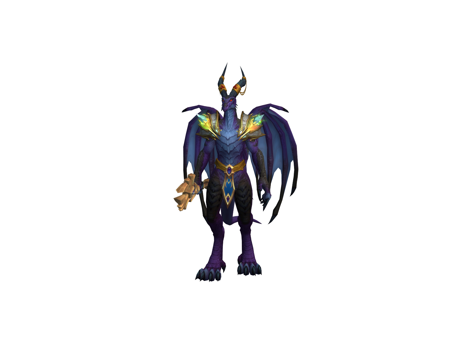Augmentarded 3D character render