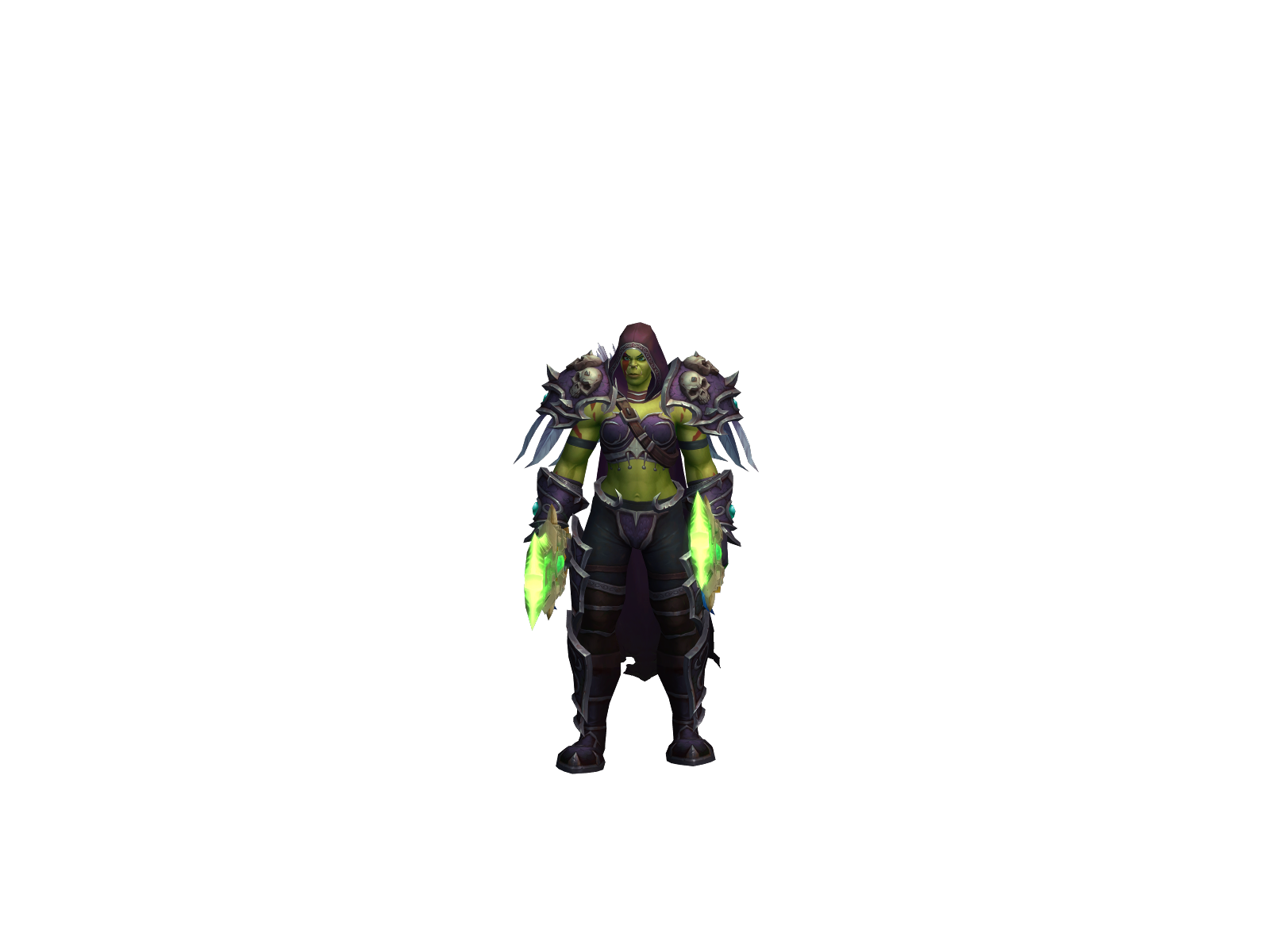Amphitriti 3D character render