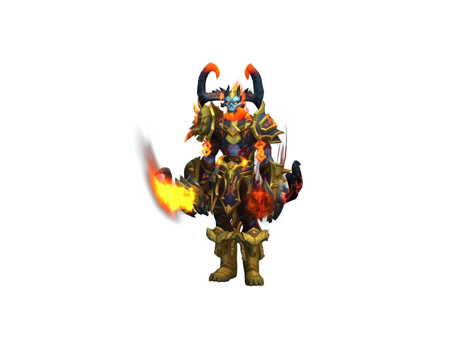 Demonelff 3D character render