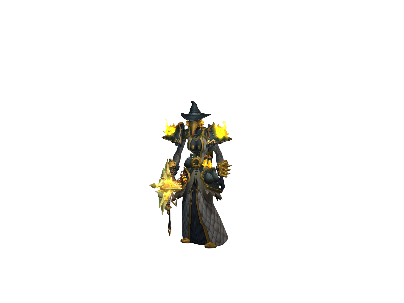 Bandulskii 3D character render