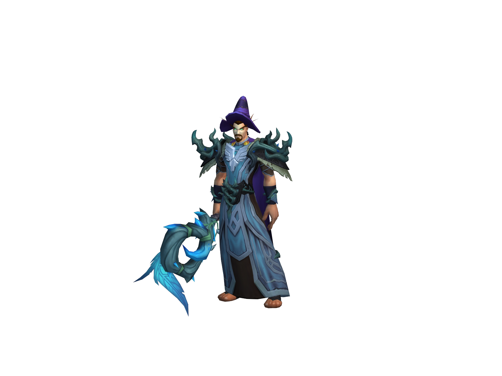 Irock 3D character render