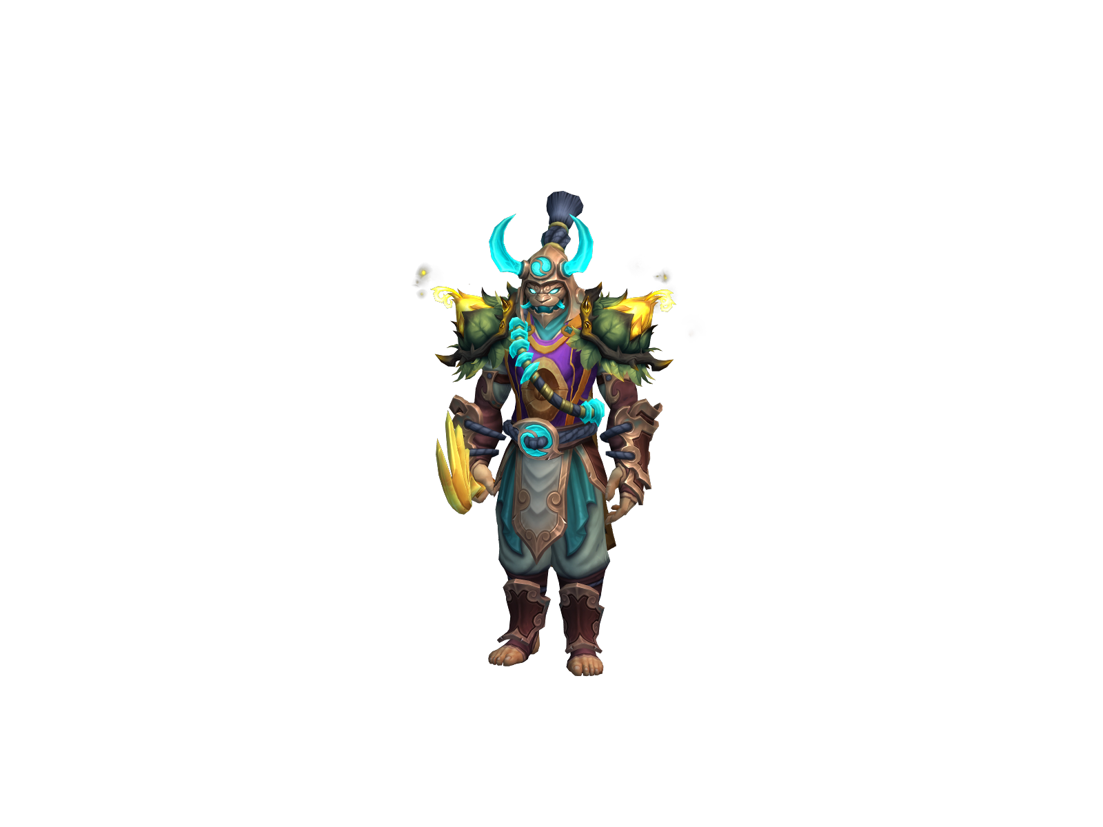 Arcelmonksel 3D character render