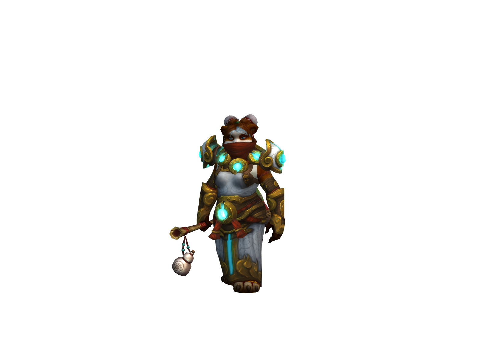 semonk 3D character render