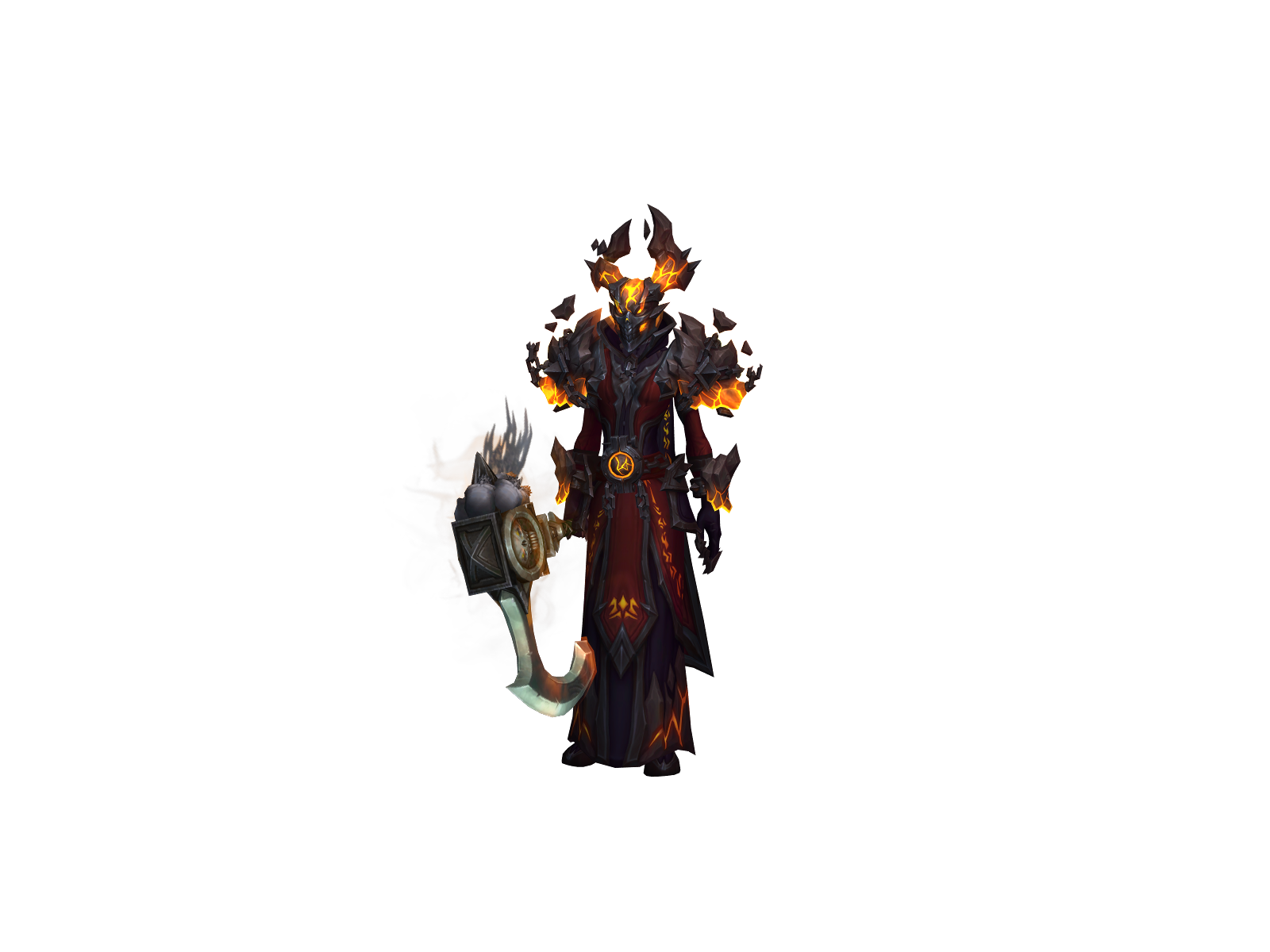 Damnedhaze 3D character render