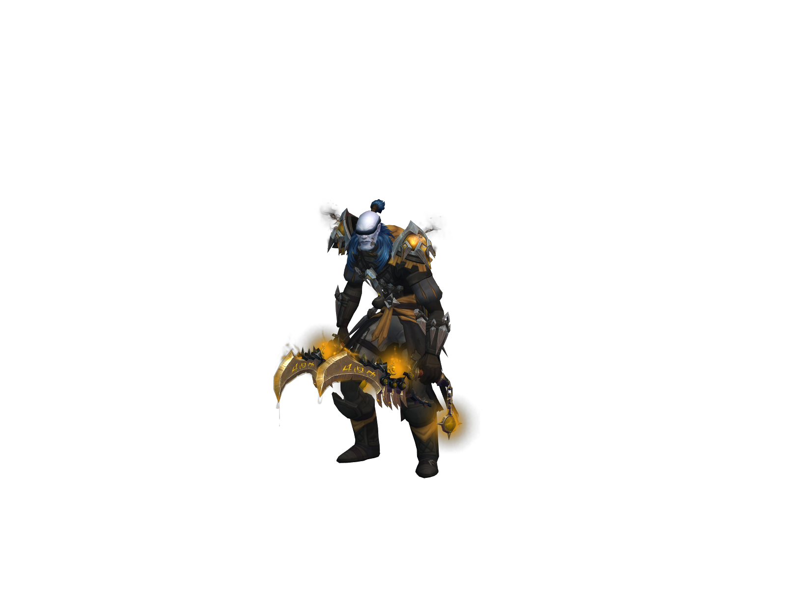 Natrogia 3D character render