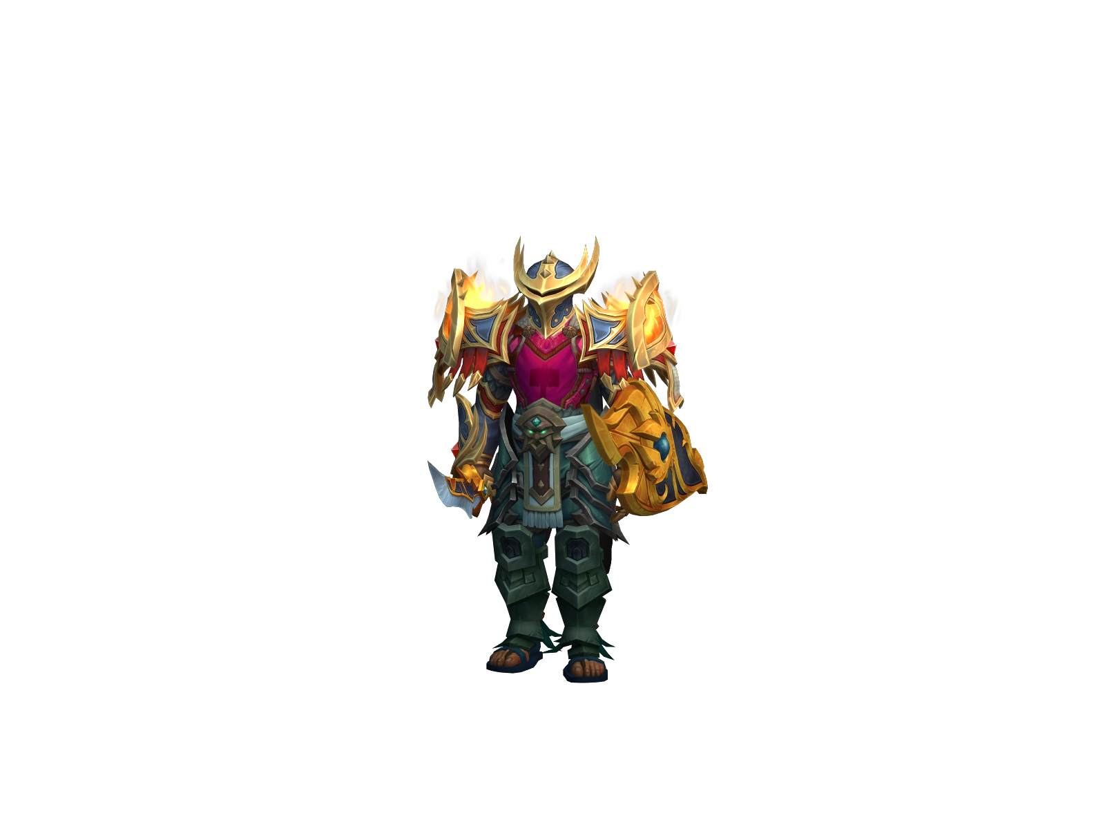 Fenix 3D character render