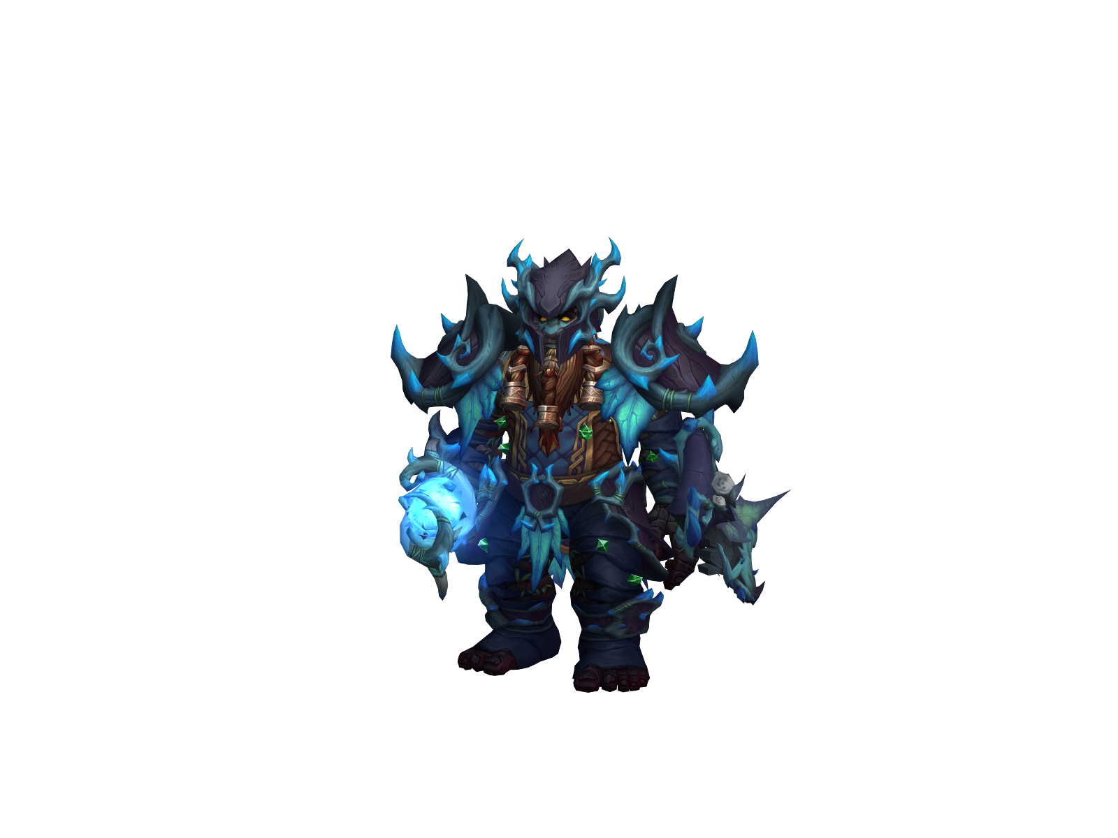 Karaholy 3D character render