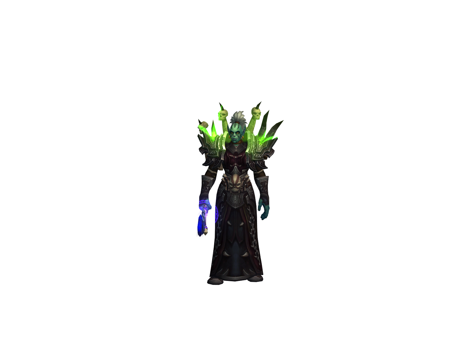 Decayden 3D character render