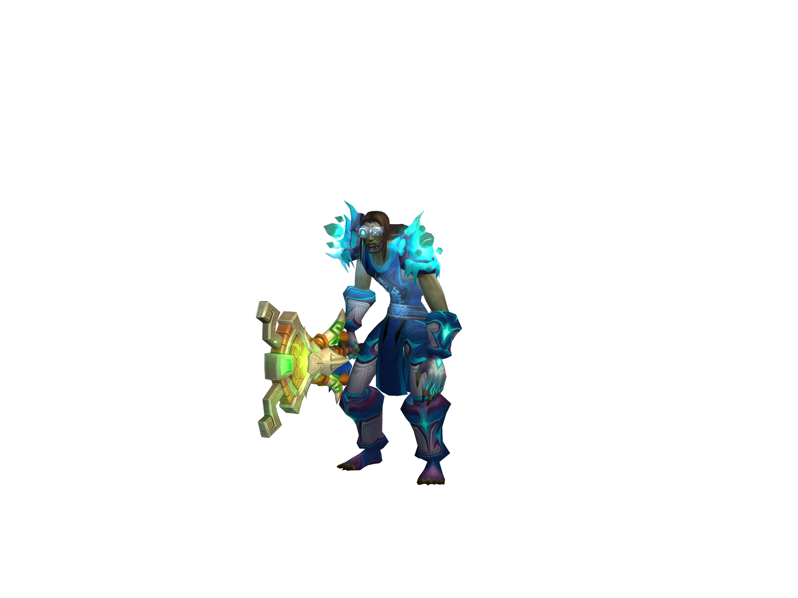 Feevah 3D character render