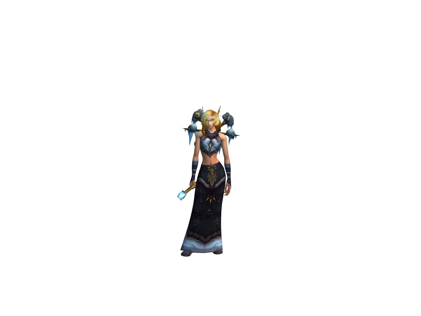 Naguela 3D character render