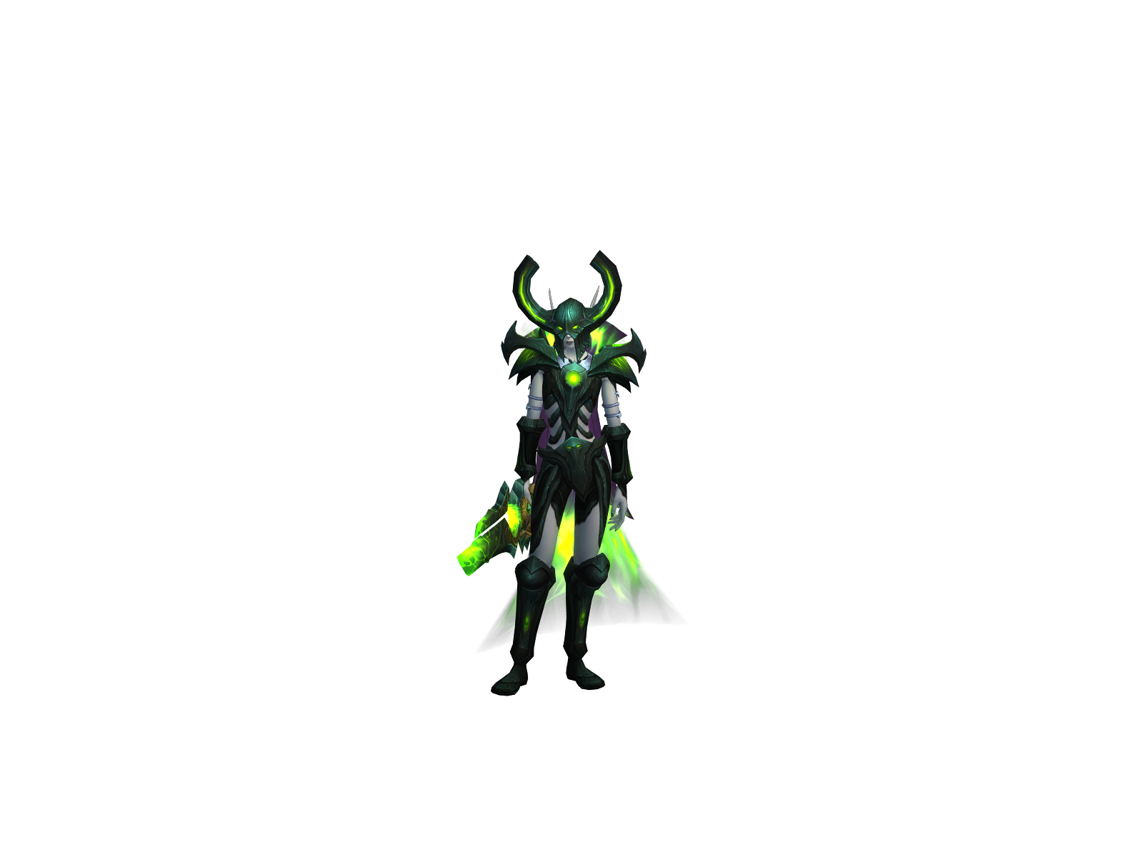 Unholypash 3D character render