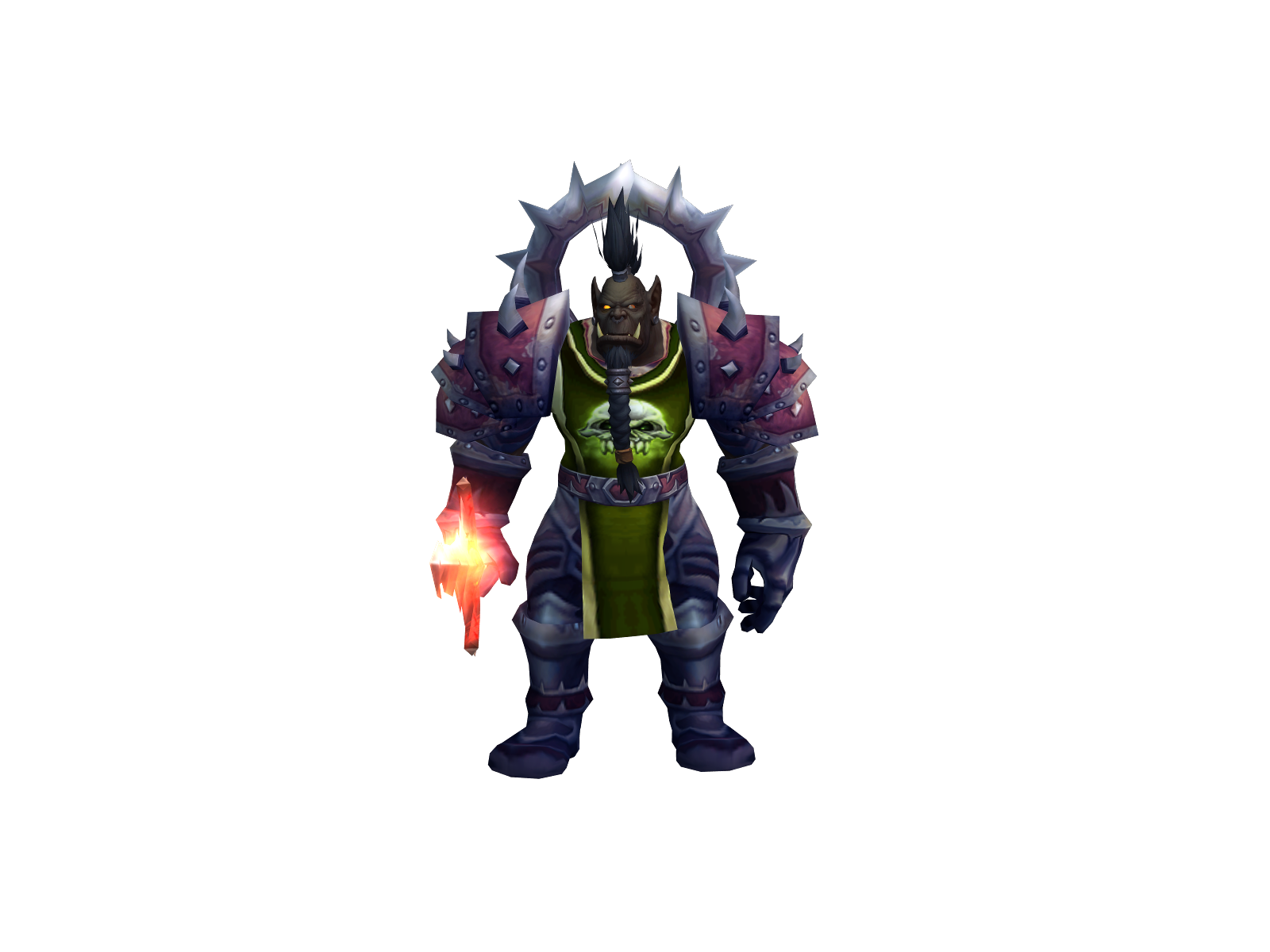 Tvärfetast 3D character render
