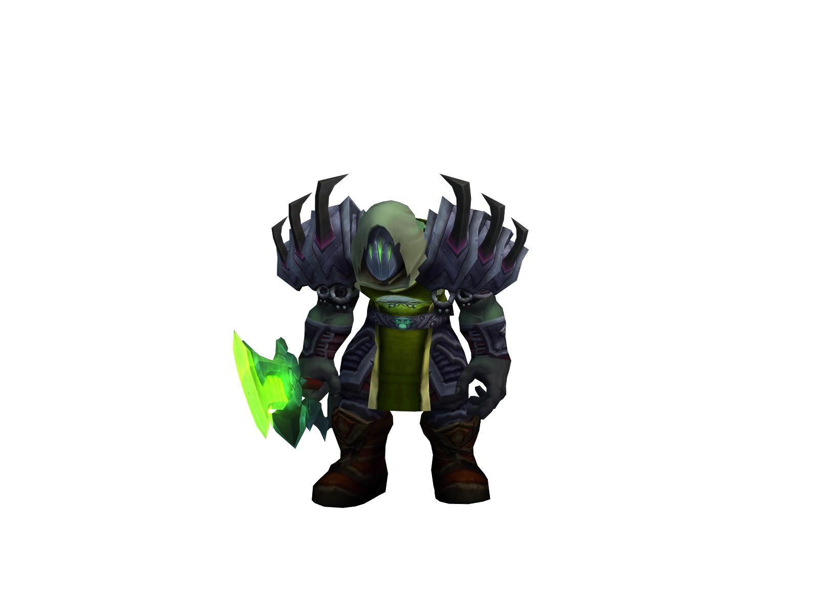 Piffs 3D character render