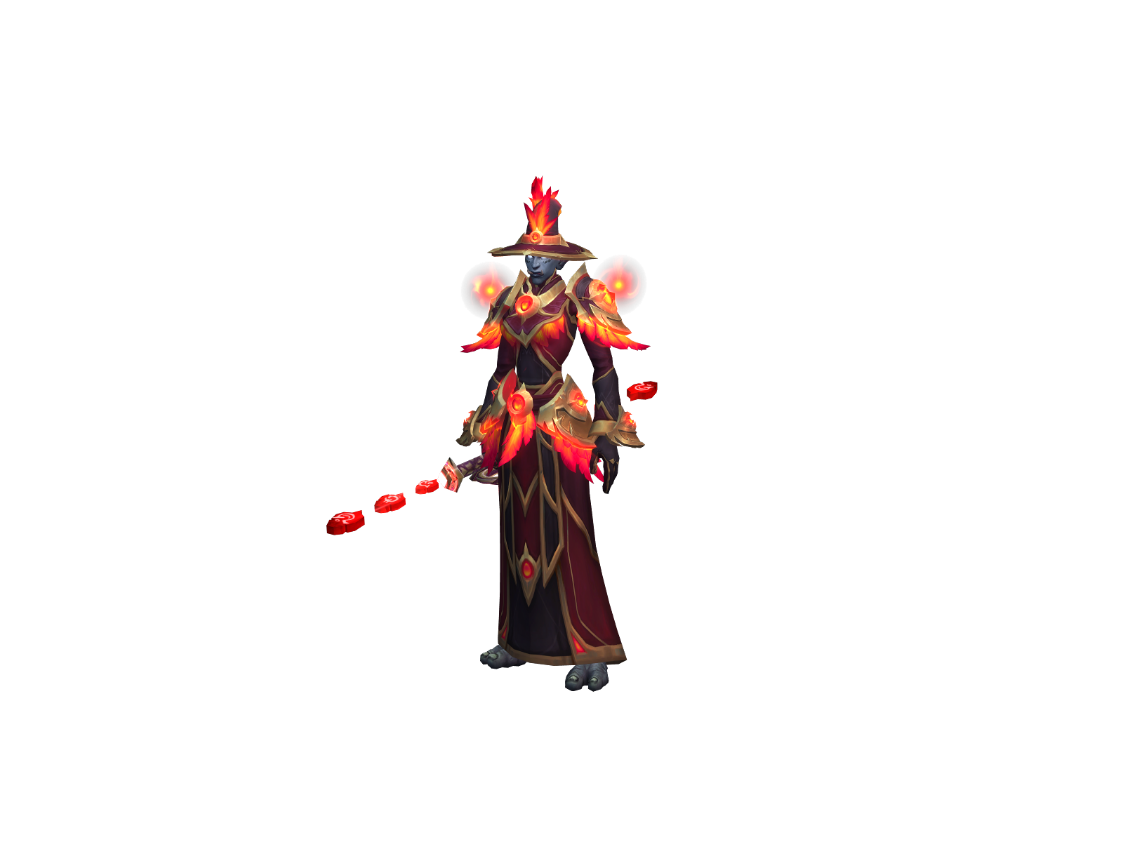 Whirlin 3D character render