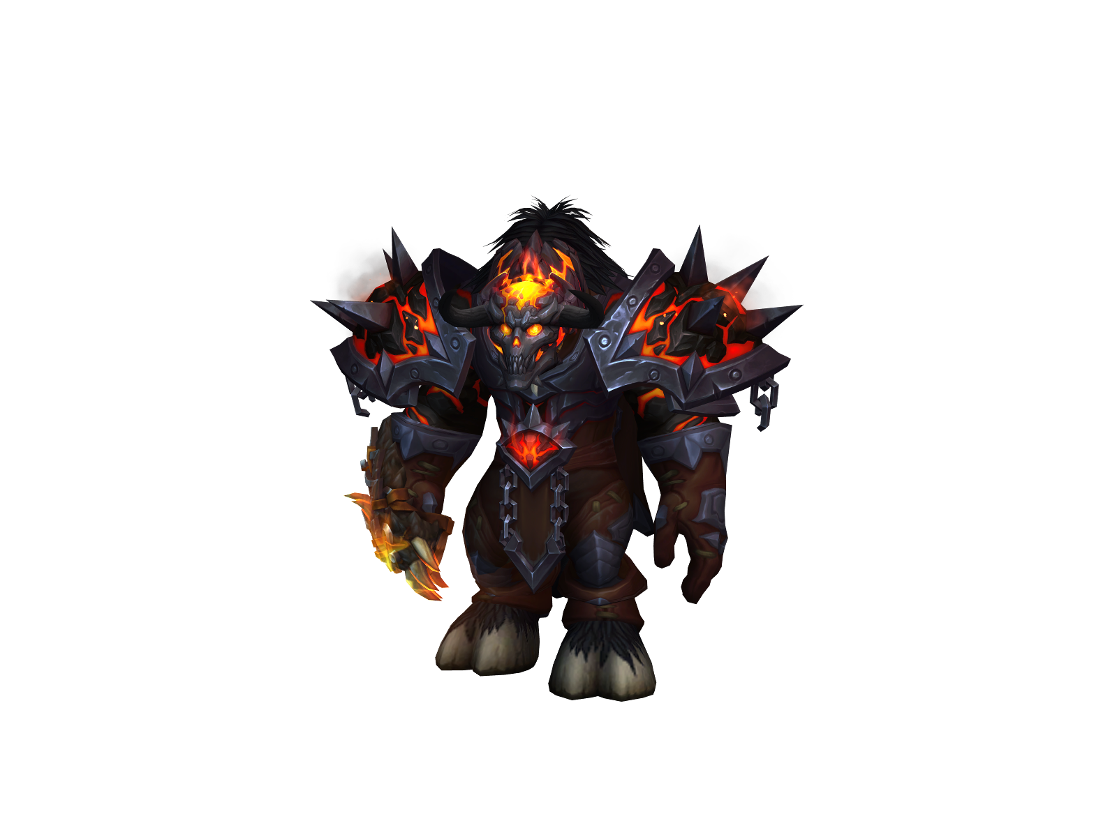 Druidsemtis 3D character render