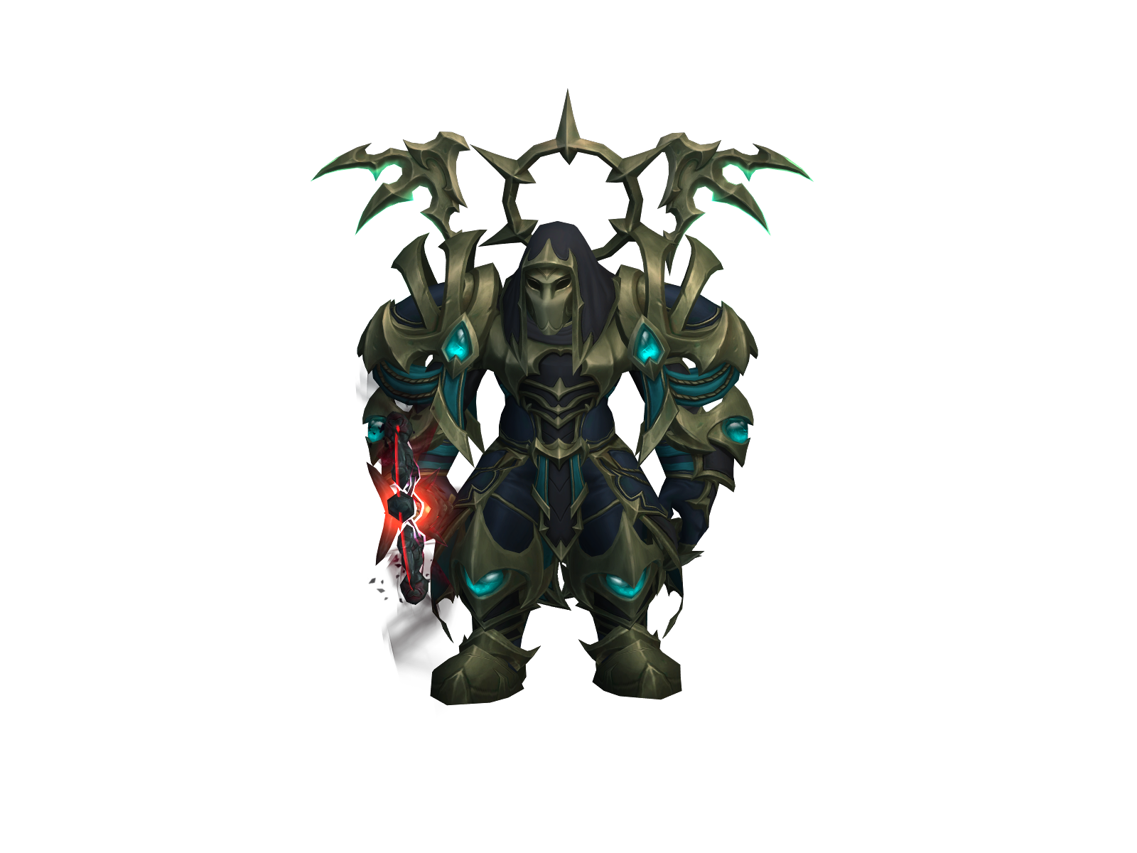 Deusprito 3D character render