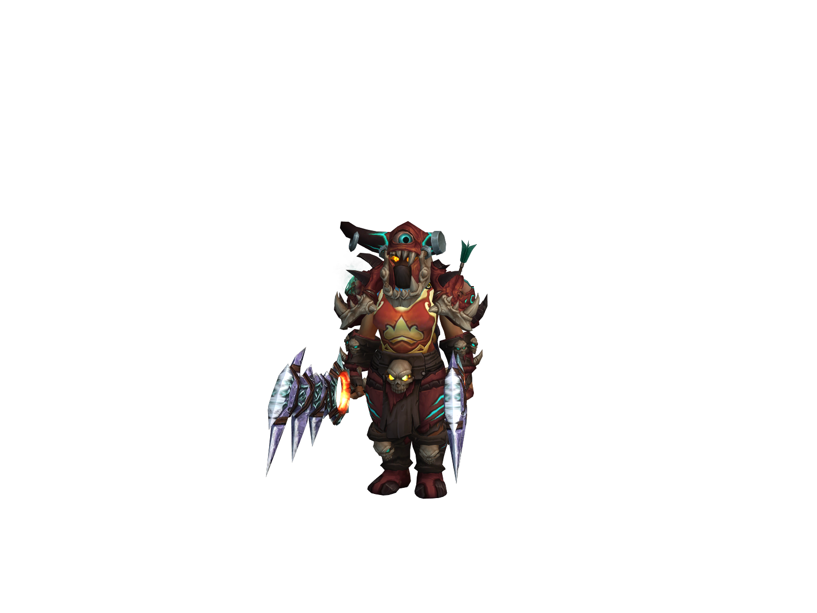 Boarhunt 3D character render