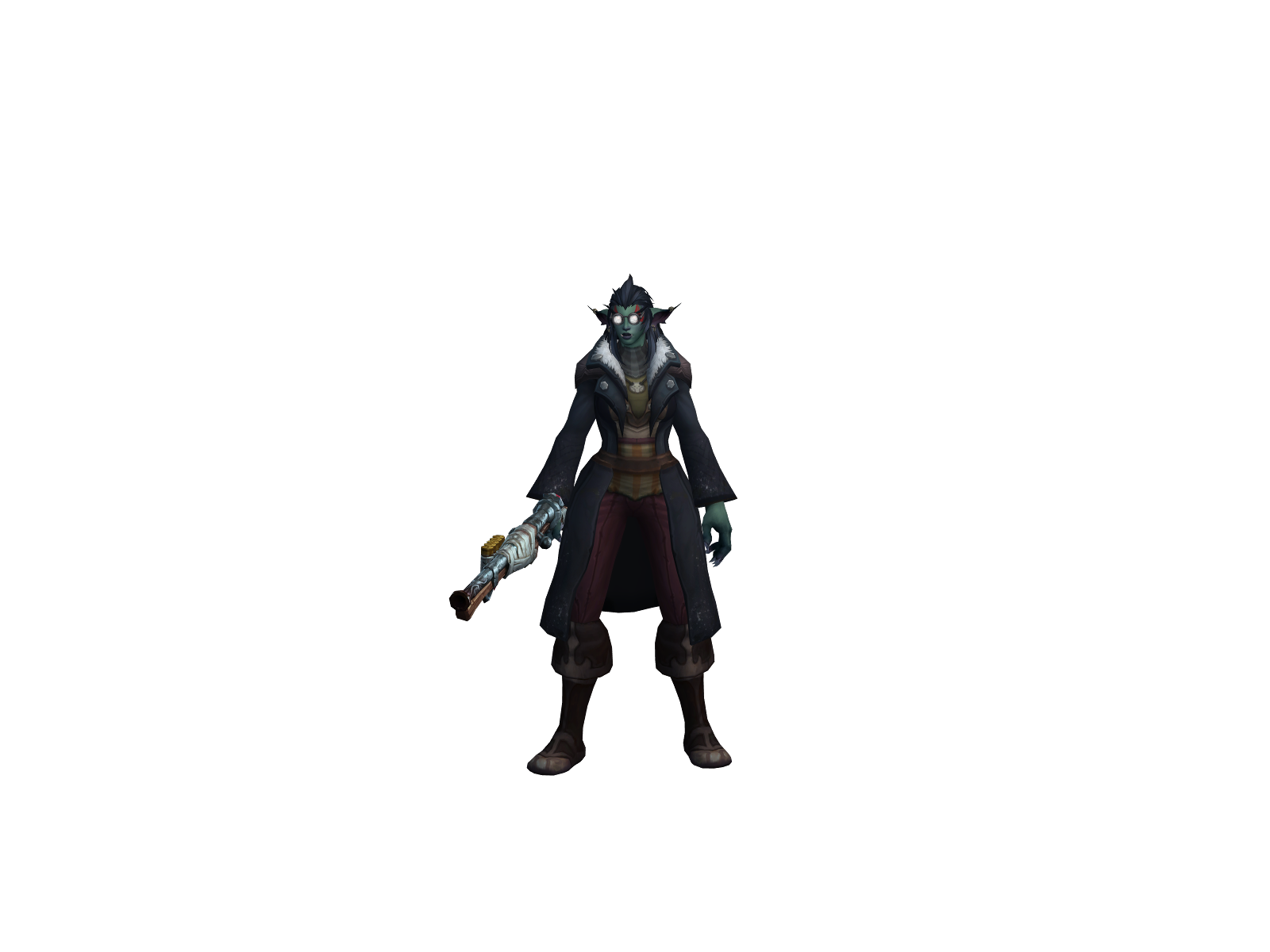 Slugisharrow 3D character render